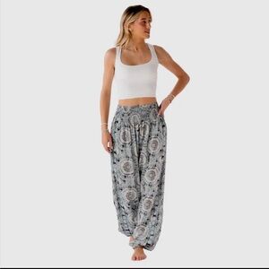 Printed Harem Pants